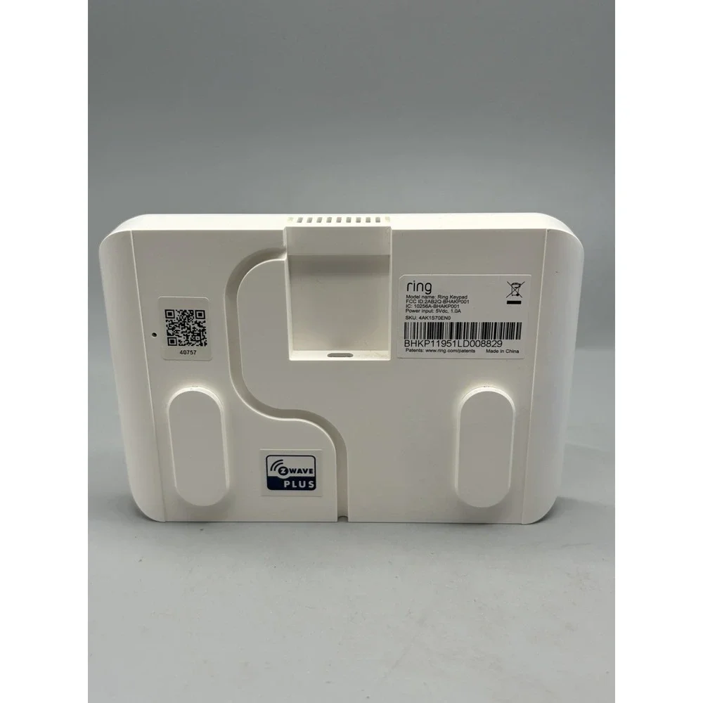 Ring Alarm Keypad  (1st Gen) with Power Adapter Supply (4AK1S7-0EN0)